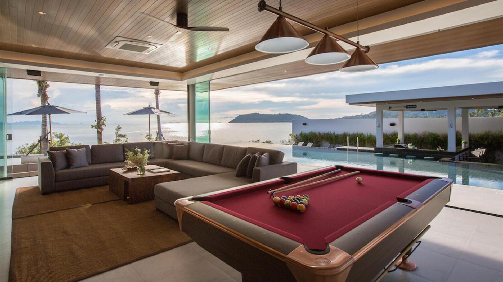 Exclusive Sea Renity A Beachfront Villa Retreat Sleeps 12 Adults And 6 Kids Laem Sor Exteriör bild